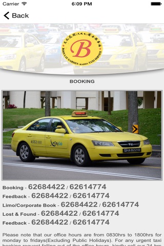 Boon Lay Taxi Services screenshot 3