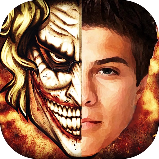 Scary Clown Face Maker - Photo Editor with horror Mask icon