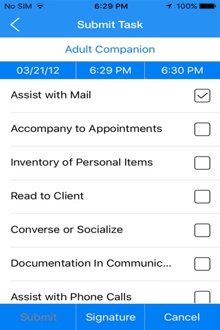 Home Healthcare App by CSG screenshot 3