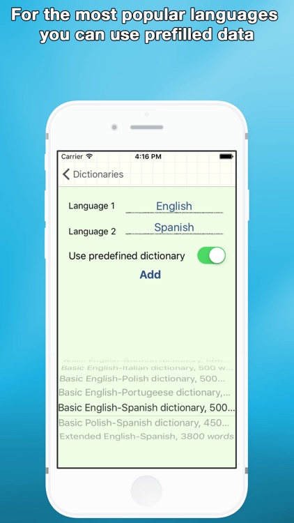 Vocab Lite - Learn and Improve Foreign Language Vocabulary