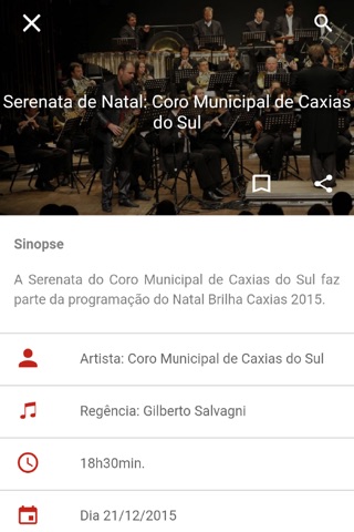 Agenda Cultural de Caxias do Sul screenshot 3