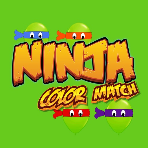 Learning Color Match Kids Puzzle With Ninja Turtles Version icon