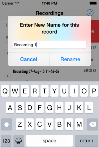 Any Voice Recorder 2 screenshot 2