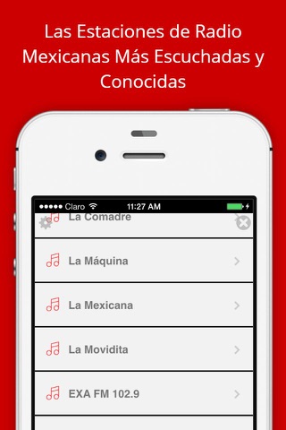 'A+ Estaciones de Radio de Mexico: Escucha Las Mejores Canciones, Deportes y Noticias por Internet screenshot 4