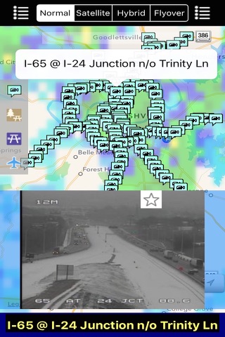 Tennessee NOAA Radar with Traffic Cameras 3D screenshot 3