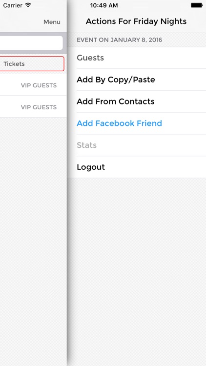 List Manager - Add Guests screenshot-0