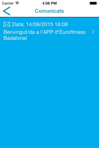 Eurofitness Badalona screenshot 3