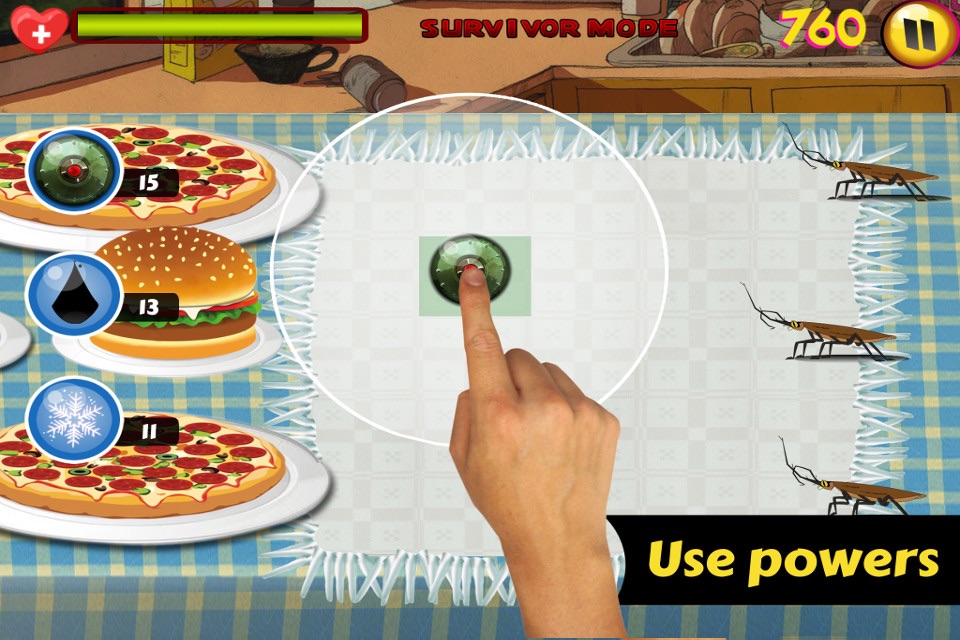 Sneaky Roach - Bug and Insect Smasher screenshot 2