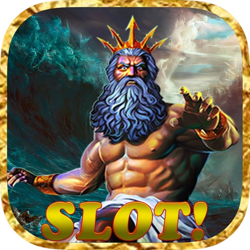 Poseidon the Ancient Greek God Endless Arcade Slot  -  Play for Free NOW! iOS App