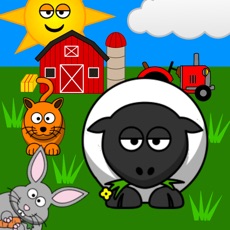 Activities of Funny Animals for toddlers: Discover farm animals and the wildlife of savanna, forest and jungle, wi...