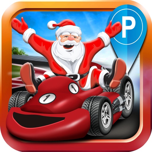 Christmas Car Parking Simulator - Real 3D Truck Driving Test & Santa Run Racing Games! Icon