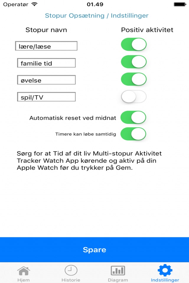 TimeOfYourLife Multi Stopwatch screenshot 3