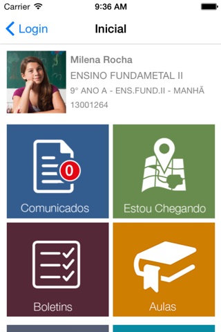 Escola Interação Mobile screenshot 2
