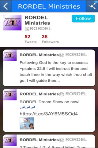 RORDEL Ministries screenshot 3