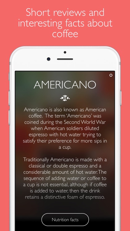 The Great Coffee App