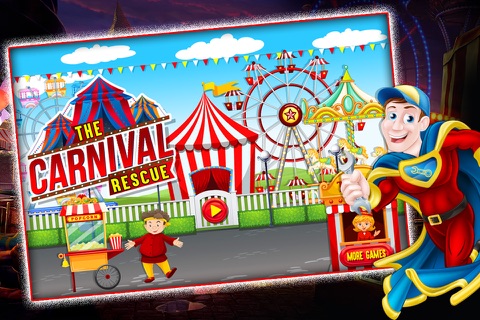 Circus Carnival Hero Rescue game - Call 911 and rebuild the amusement park with super heroes screenshot 3