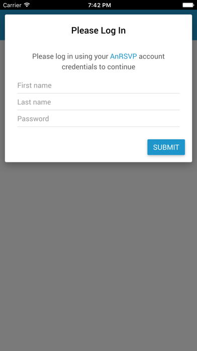 Screenshot #1 pour AnRSVP Notifications