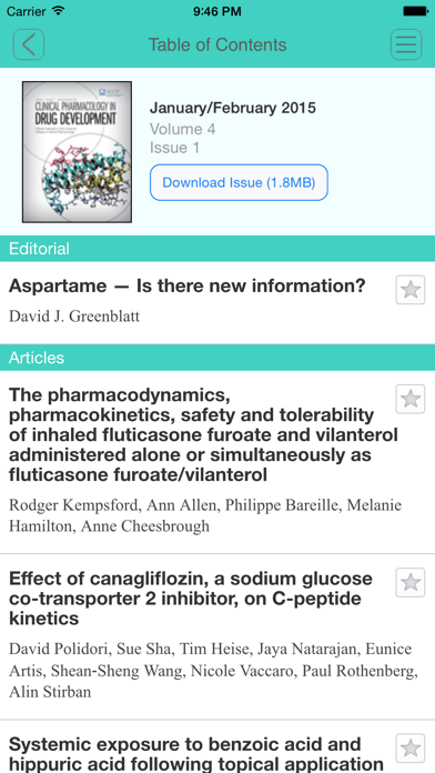 How to cancel & delete Clinical Pharmacology in Drug Development from iphone & ipad 1
