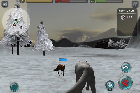 Wolf Quest 2 wild 3d Simulator game screenshot 4