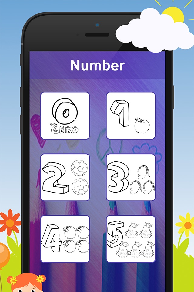 123 Number Coloring Book for Children screenshot 4