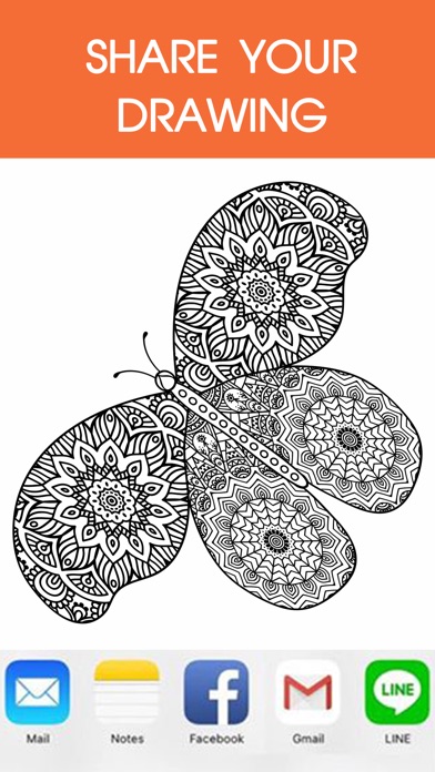 Mandala Coloring Book - Adult Colors Therapy Free Stress Relieving Pages Free 1.0 IOS -