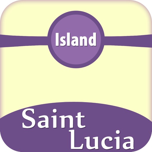 Saint Lucia Island Offline Map Guide