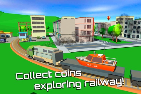 Cargo Train Driver: Railway Simulator 3D Full screenshot 4