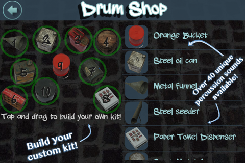 Street Drummer - the bucket drum pad beatmaker for drumming with junk drums screenshot 3