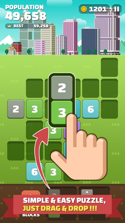 My Little Town [Premium] : Number Puzzle Game screenshot-0