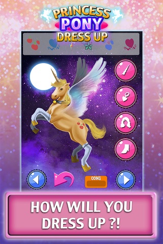 Fun Princess Pony Games - Dress Up Games for Girls screenshot 2