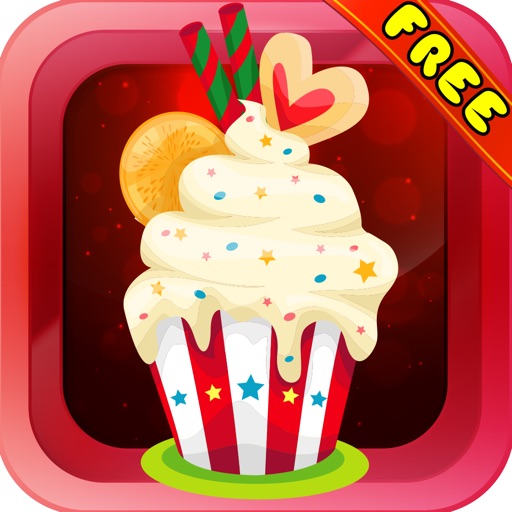 Cupcake Maneuver  : - A match 3 puzzles for Christmas season Icon