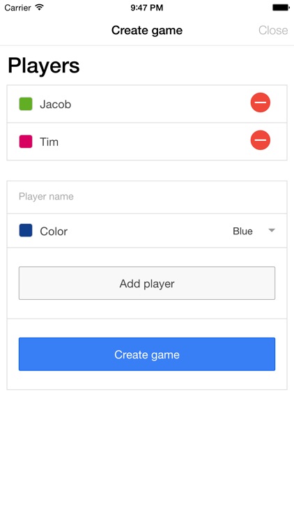 3 Sided Dominos Score Keeper