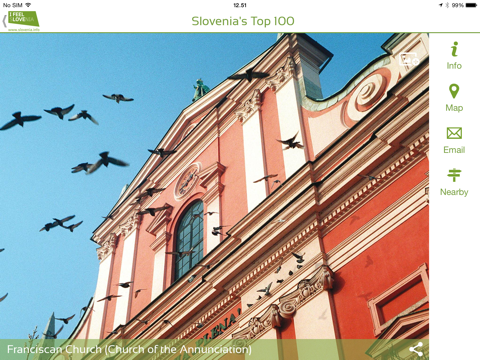 Slovenia's Top 100 for iPad screenshot 2