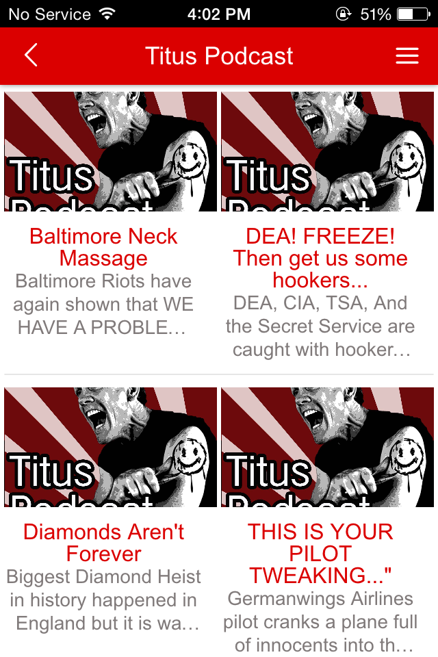 The Christopher Titus App