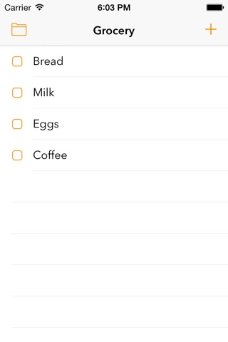 Daily Bread Grocery List screenshot 3