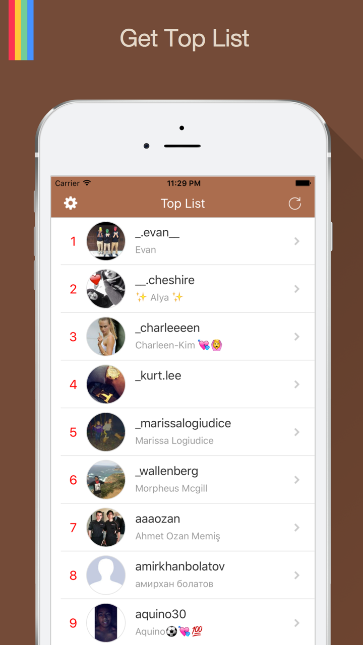 Who Interact with Me Most for Instagram screenshot 2