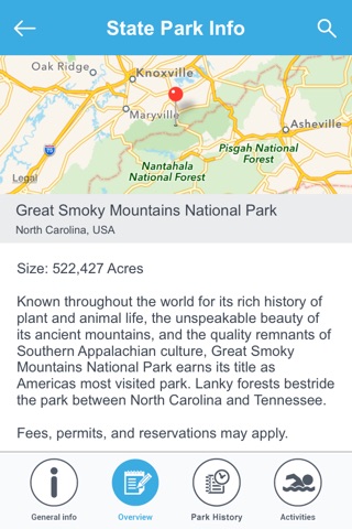 North Carolina State Parks USA screenshot 3