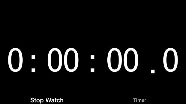 Easy Stop Watch&Timer