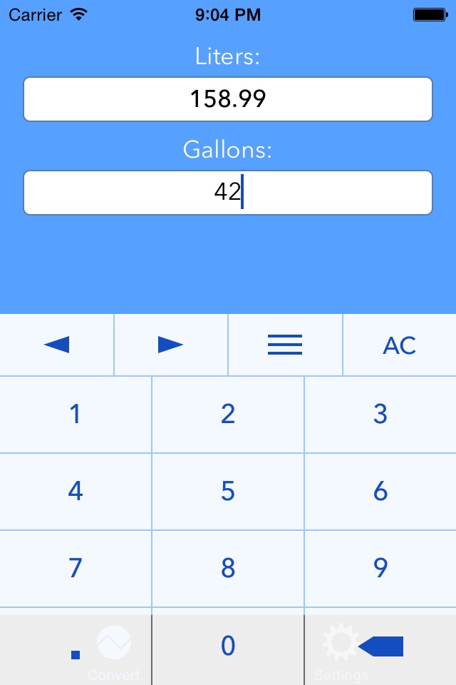 US Gallons To Liters – Liquid Volume Converter (gal to L) screenshot 2