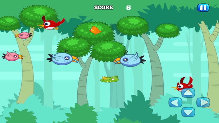 Flying Lizard Saga - Bird Eating Gecko Frenzy (Free) screenshot-4