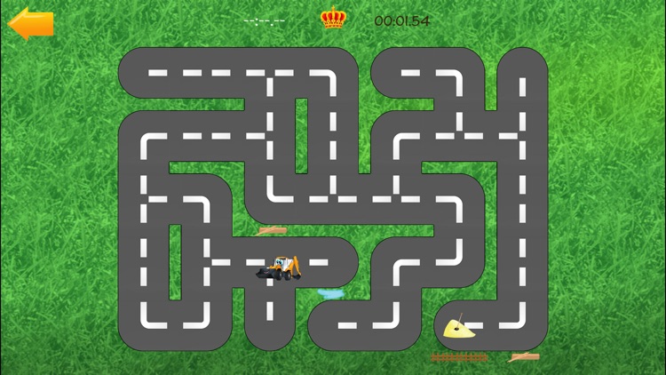 Cars road maze - funny free educational shape matching game for kids, boys, toddlers and preschool screenshot-3