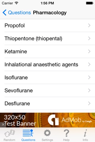 Anaesthesia Exams screenshot 2