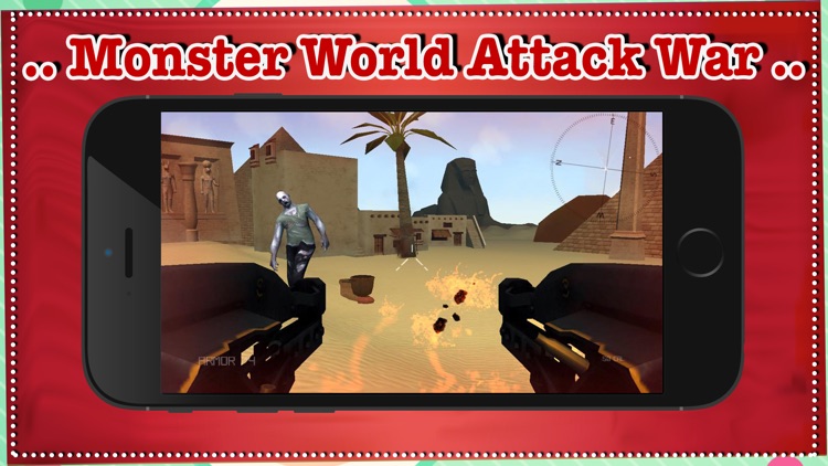 Monster World Attack War - free game first most fun for person screenshot-4
