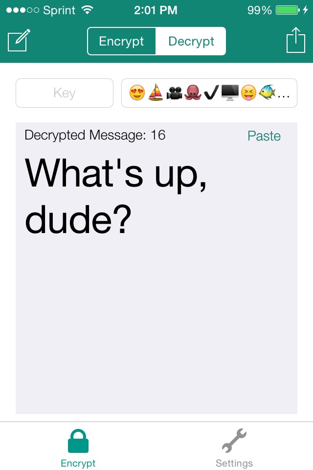 Emoji Encryption screenshot 4