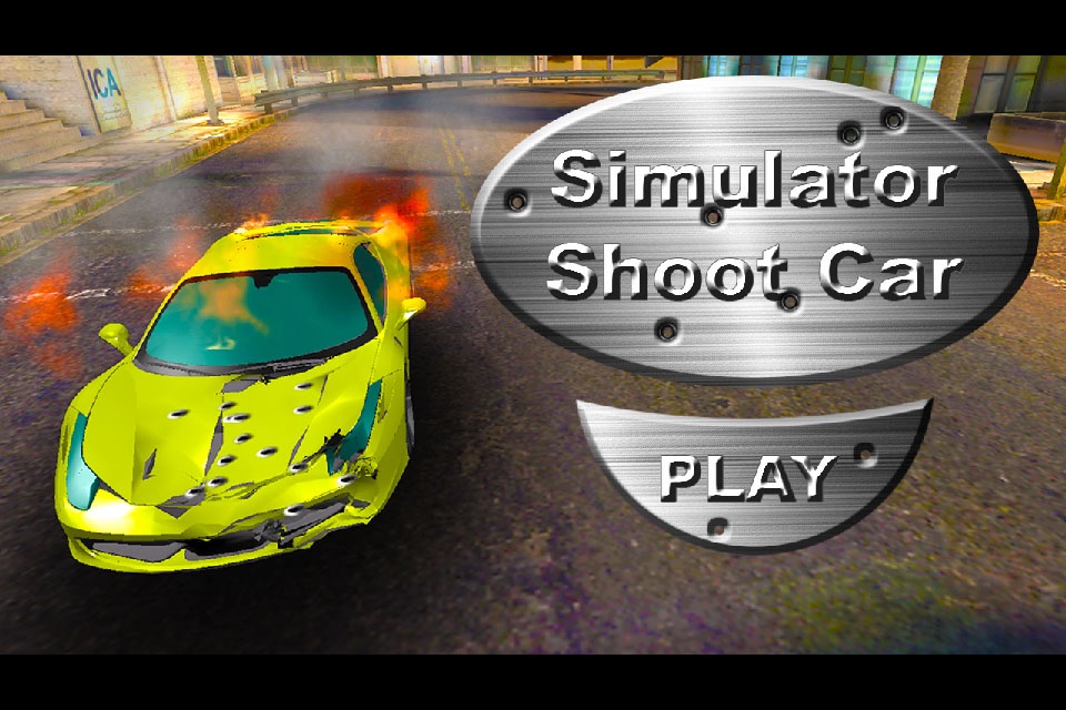 Simulator Shoot Car screenshot 2