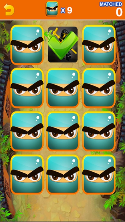Ninja Matching Game for Ninjago Episode by Jatuphat Bunsuwun