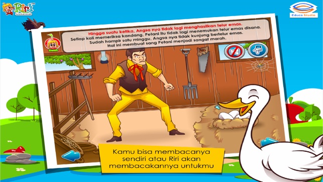 Cerita Anak: Kisah Angsa dan Telur Emas(圖2)-速報App