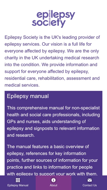 Professionals Epilepsy Manual