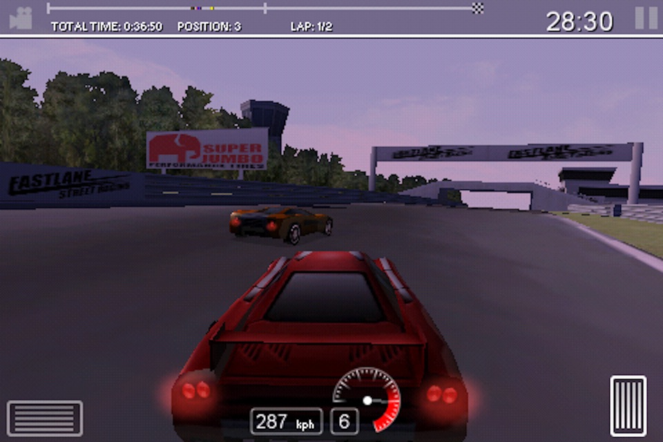 Fastlane Street Racing Lite - Driving With Full Throttle and Speed screenshot 2