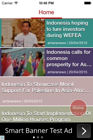 Indonesia News for Antaranews Edition screenshot 2